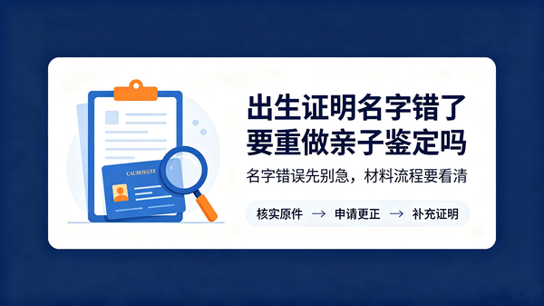 出生证明名字错误是否需重做亲子鉴定.png